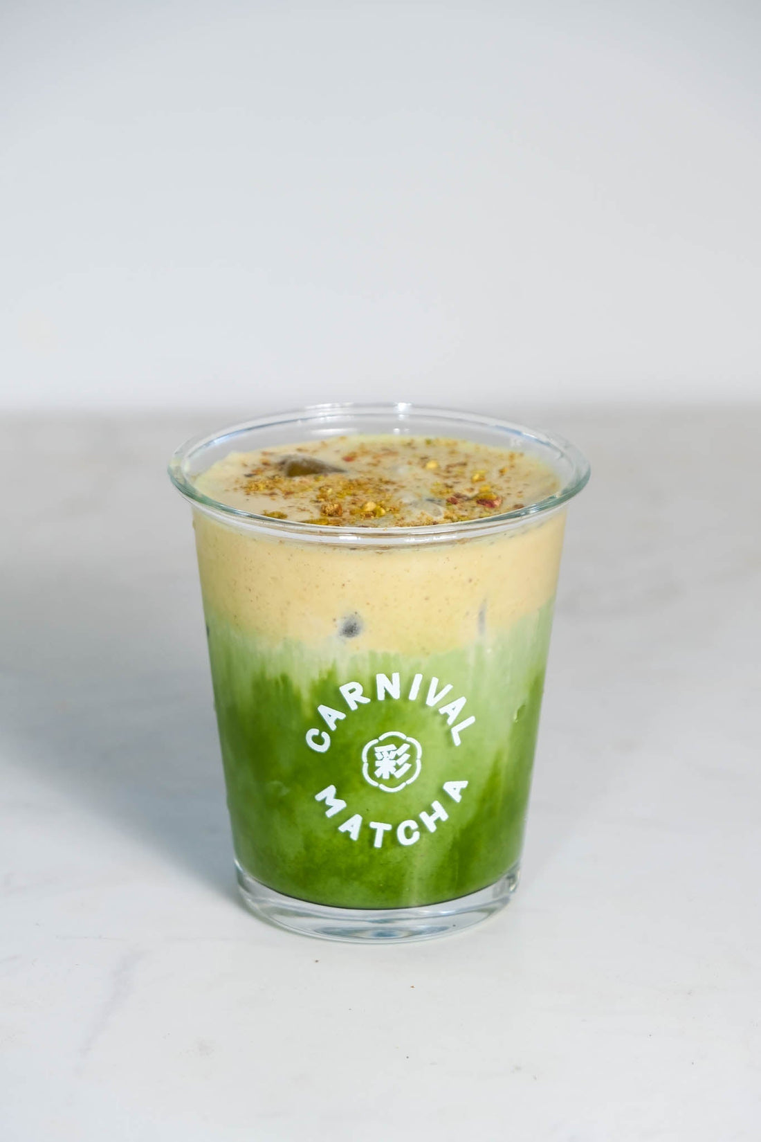 Iced Pistachio Matcha Latte