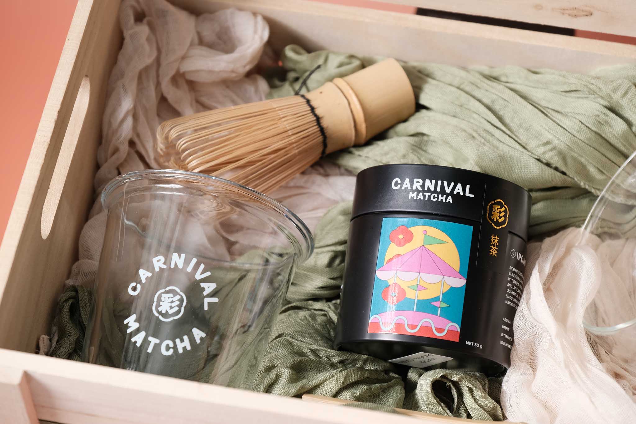 Carnival Matcha Gift Box - Home Matcha Starter Set
